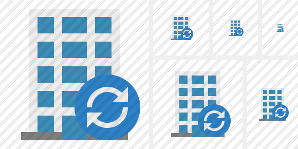 Office Building Refresh Icon