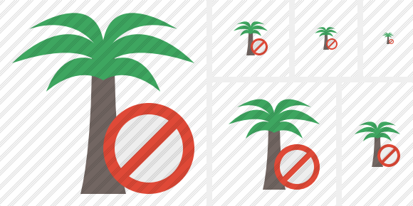 Palmtree Block Icon