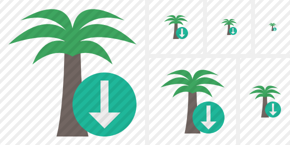 Palmtree Download Icon