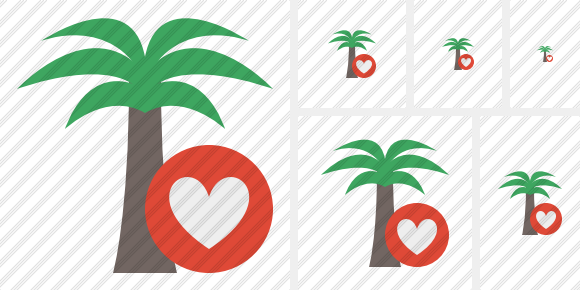 Palmtree Favorites Icon