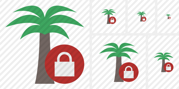 Icone Palmtree Lock