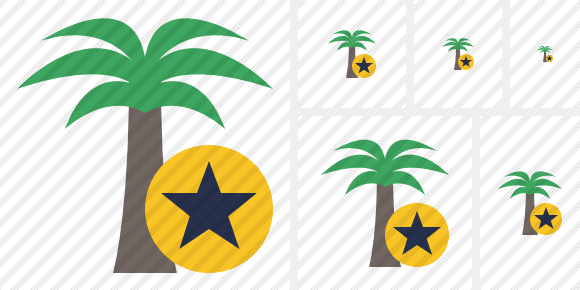  Palmtree Star