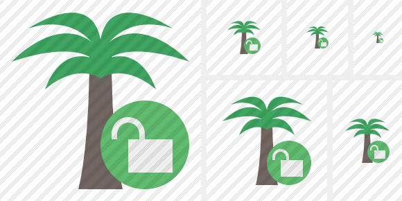 Palmtree Unlock Icon