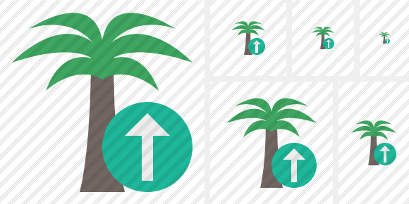 Palmtree Upload Icon