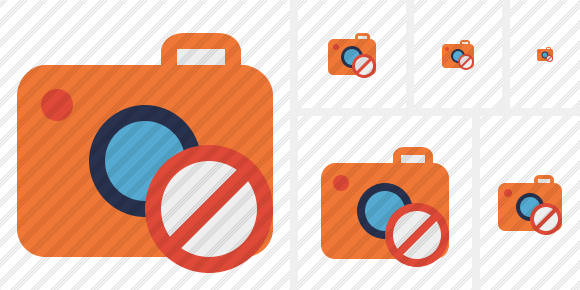 Photocamera Block Icon