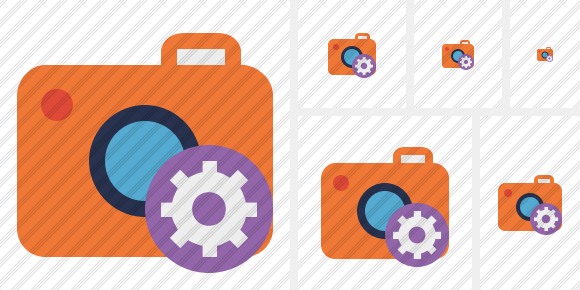 Photocamera Settings Icon