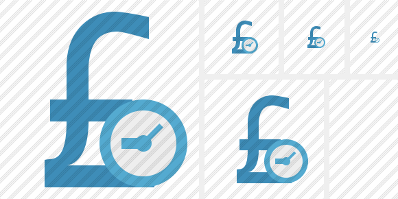 Pound Clock Icon