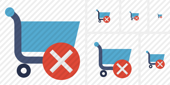 Shopping Cancel Icon