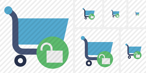 Shopping Unlock Icon