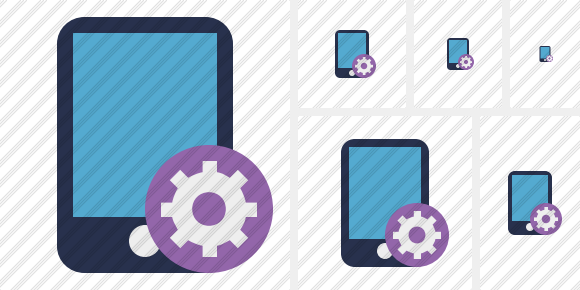 Icone Smartphone Settings