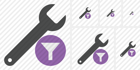 Spanner Filter Icon