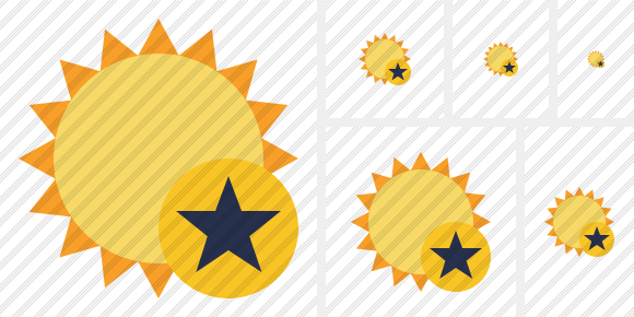 Sun Star Icon