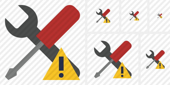 Icone Tools Warning