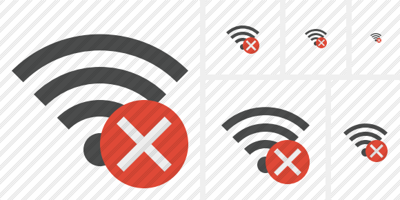 Wi Fi Cancel Icon