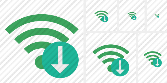 Wi Fi Green Download Icon