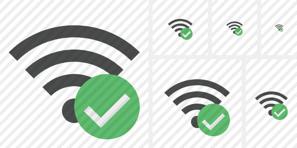 Wi Fi Ok Icon