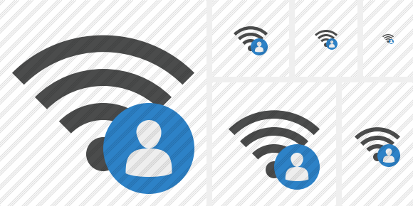 Wi Fi User Icon