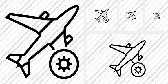 Airplane Settings Icon