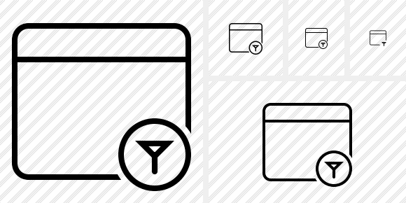 Application Filter Icon