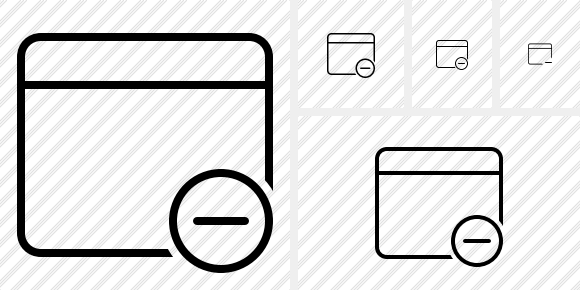 Application Remove Icon