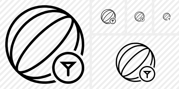 Beach Ball Filter Icon