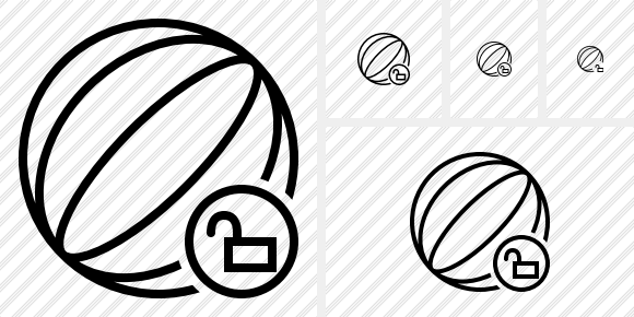 Beach Ball Unlock Icon