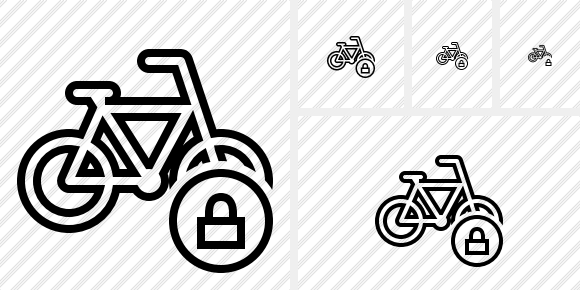 Bicycle Lock Icon