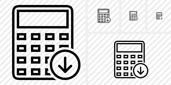 Calculator Download Icon