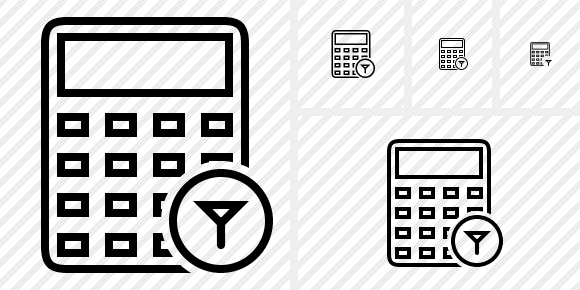 Calculator Filter Icon