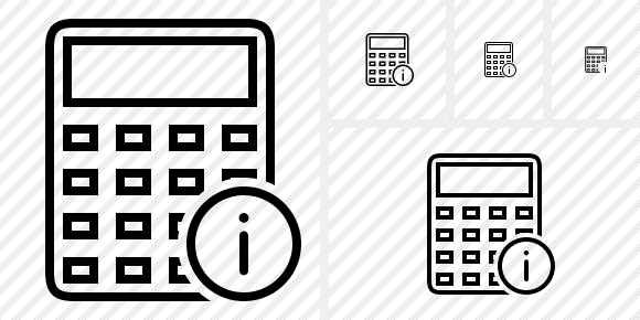 Calculator Information Icon