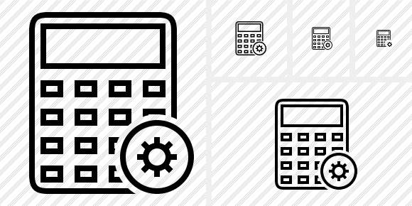 Calculator Settings Icon