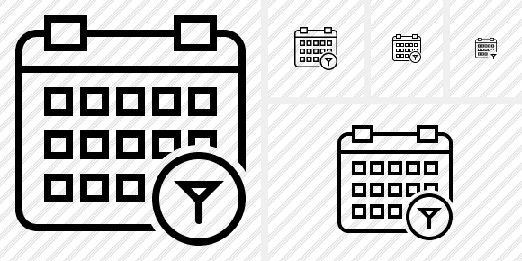 Calendar Filter Icon