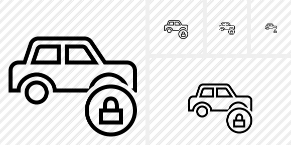 Car Lock Icon