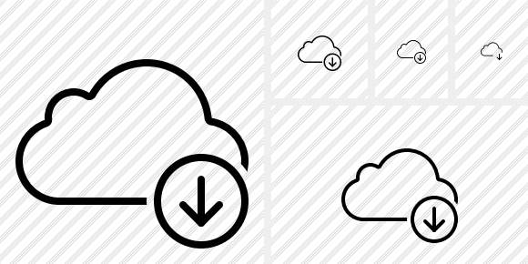 Cloud Download Icon