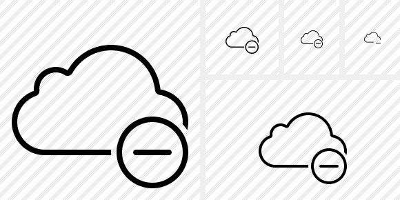 Cloud Remove Icon