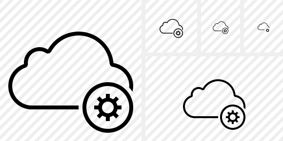 Cloud Settings Icon