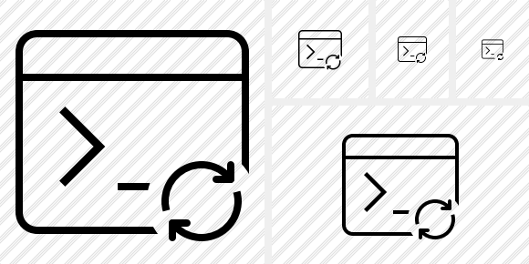 Command Prompt Refresh Icon