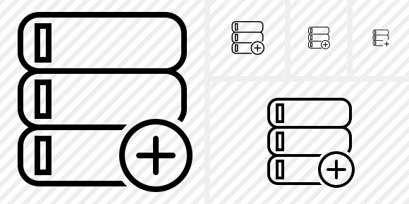 Database Add Icon