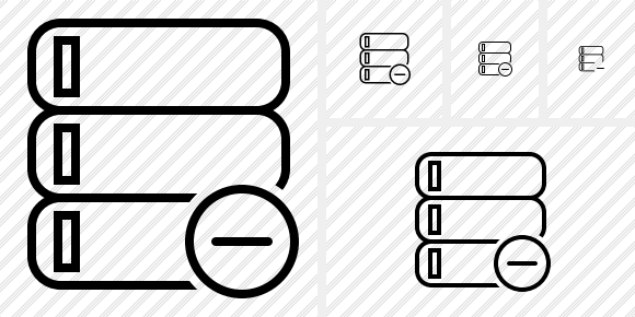 Database Remove Icon