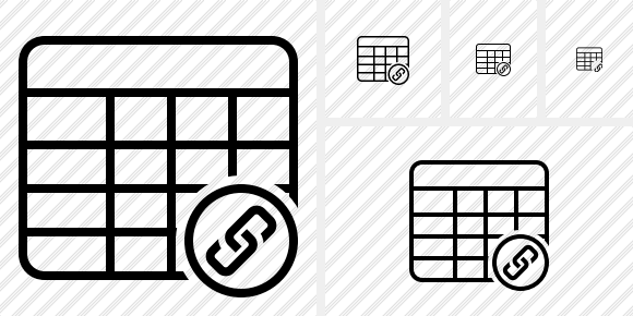 Database Table Link Icon