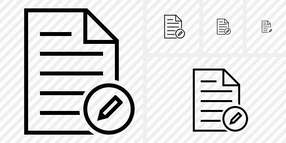 Document Edit Icon