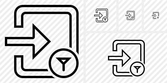 Enter Filter Icon