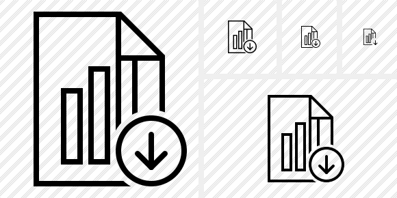 File Chart Download Icon