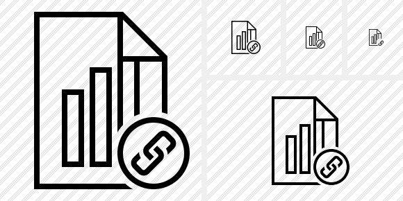 File Chart Link Icon