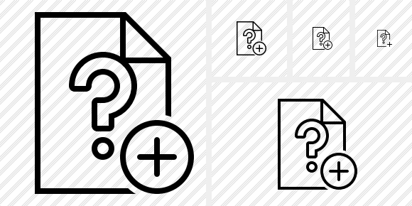 File Help Add Icon