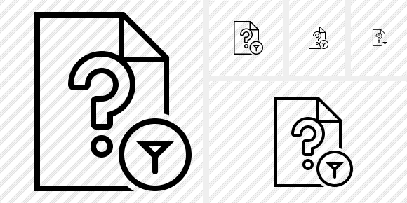 File Help Filter Icon