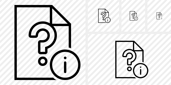 File Help Information Icon