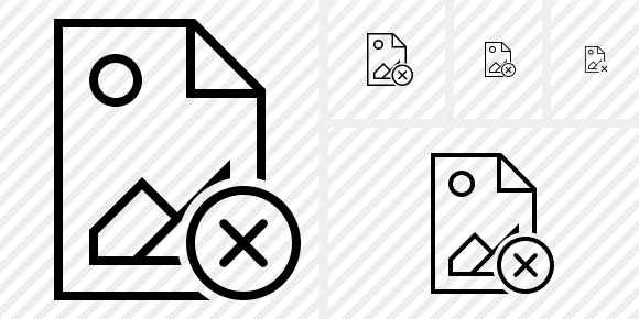 File Image Cancel Icon