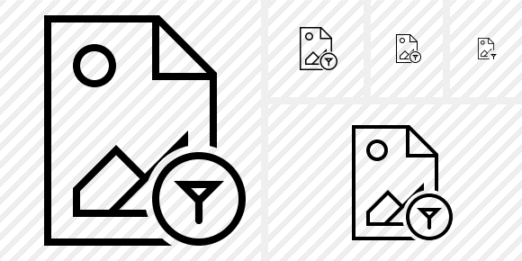 File Image Filter Icon