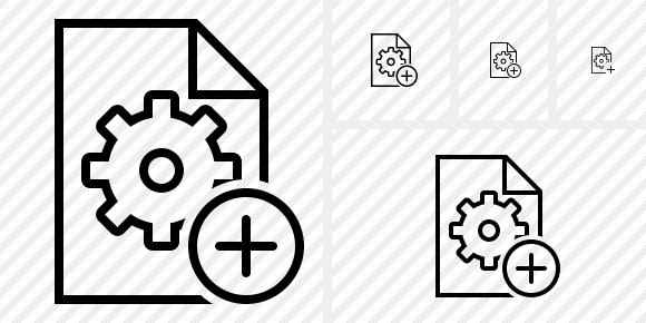 File Settings Add Icon